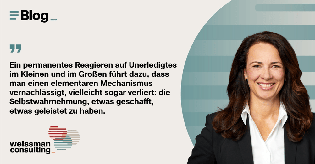 Lisa Ahrweiler-Weissman | Wenn die Arbeitsflut nicht mehr in den Griff zu bekommen ist