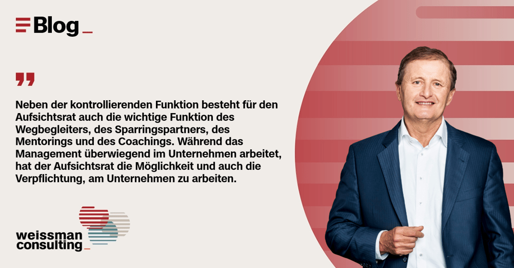 Arnold Weissman | Aufsichtsrat als Aussichtsrat in Familienunternehmen