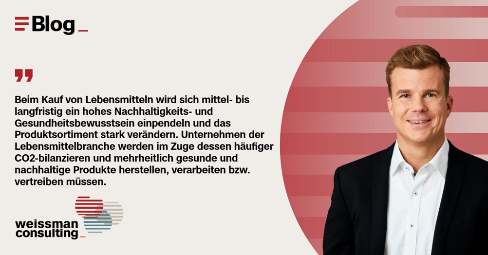 Johannes Josnik | Zu den Trends und Herausforderungen der Lebensmittelbranche gehört ein hohes Nachhaltigkeits- und Gesundheitsbewusstsein