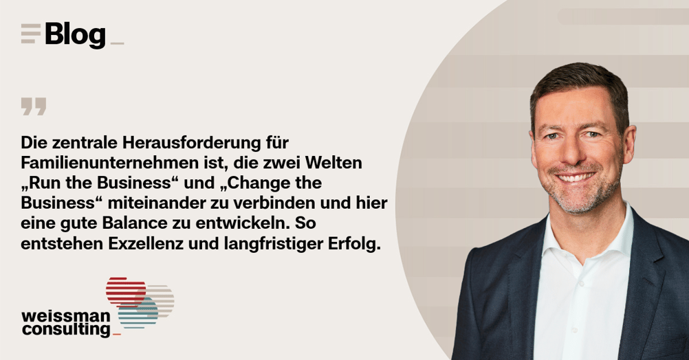Dr. Alexander Koch | Beidhändigkeit und Operative Exzellenz in Familienunternehmen