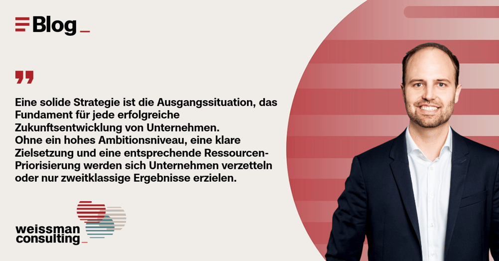 Moritz Weissman | Erfolgsfaktor Strategie