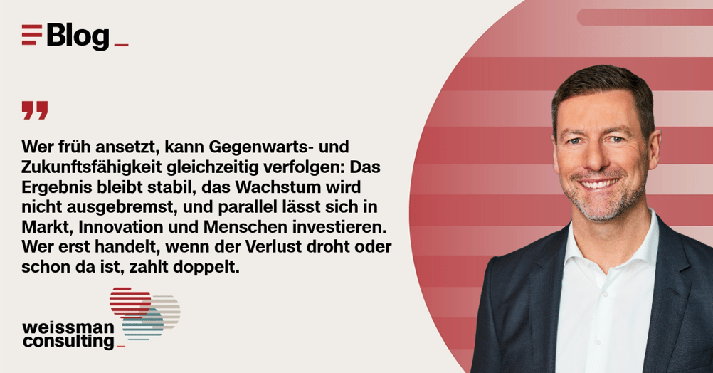Dr. Alexander Koch | Die Disziplin des rechtzeitigen Handelns