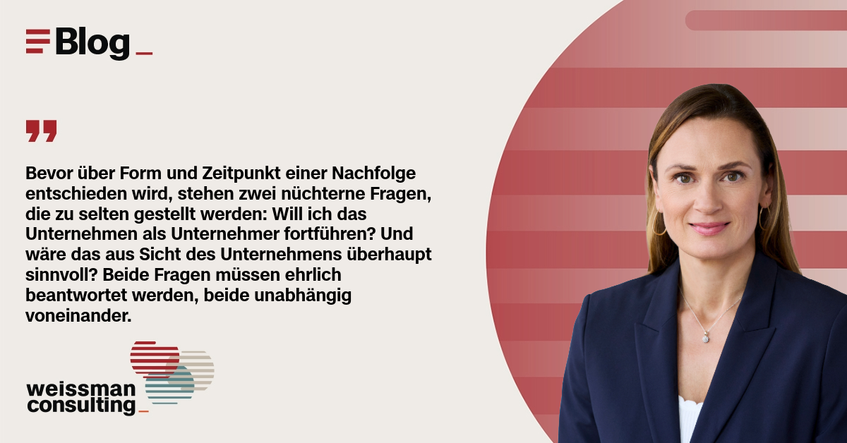 Caroline Höllein | Die Nachfolge entscheidet sich nicht im Notariat